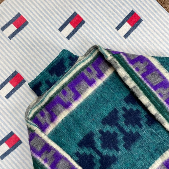 Vintage Molina Indian Drawin Aztec Navajo style full zip up jacket - Picture 8 of 9